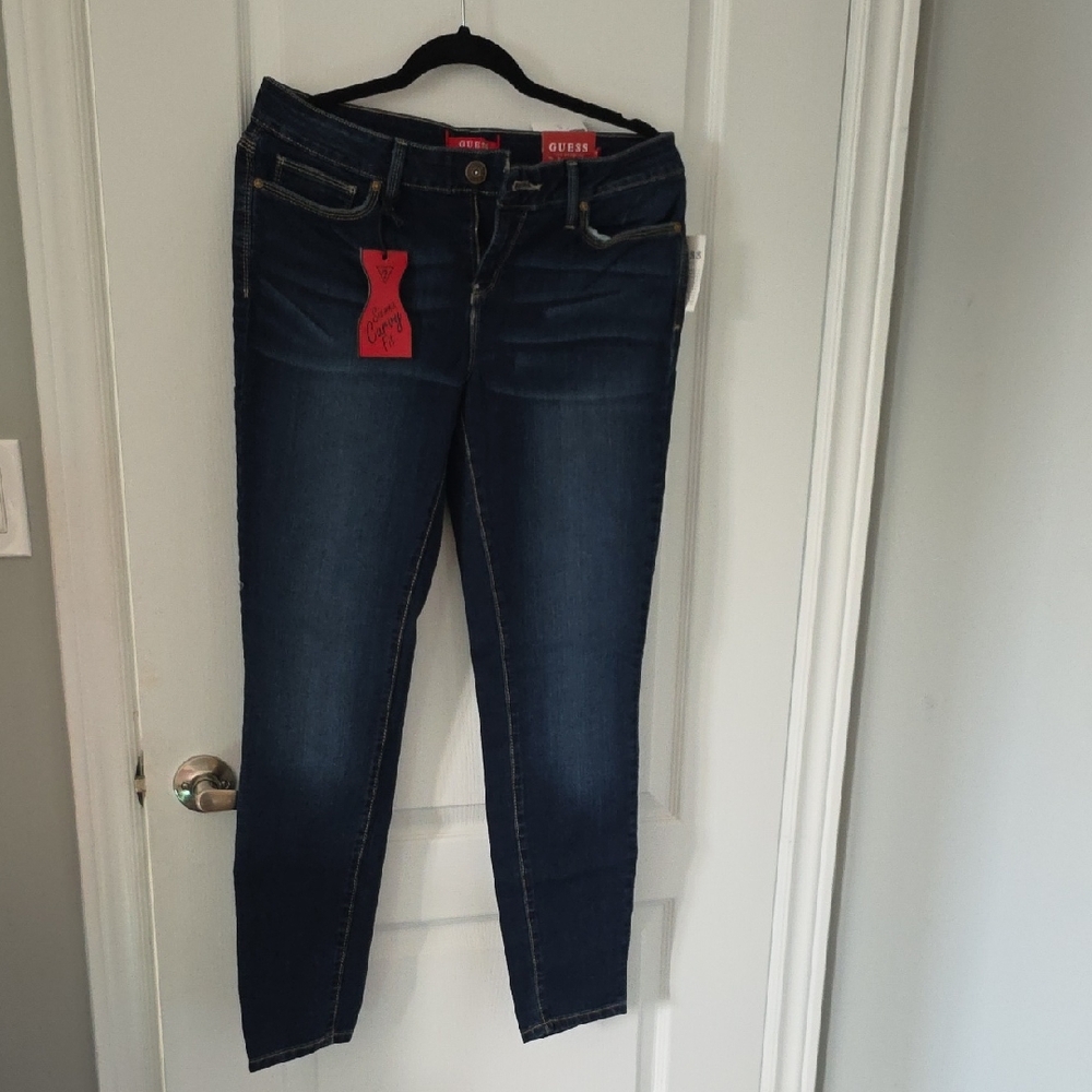 Guess Women's Deep Indigo Skinny Jeans